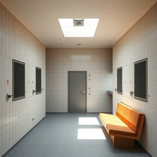 Celda reformada en Holanda, con un diseño innovador y comodidades para el recluso